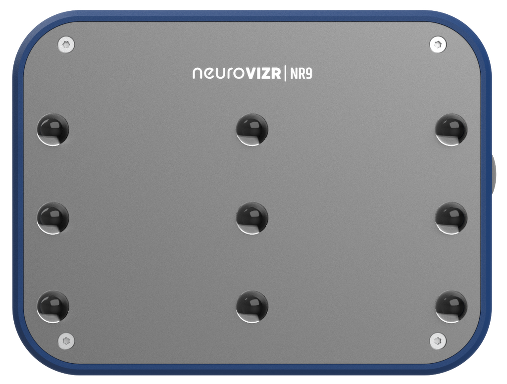 NeuroVIZR Brain Wellness & Relaxation Device (Blue)