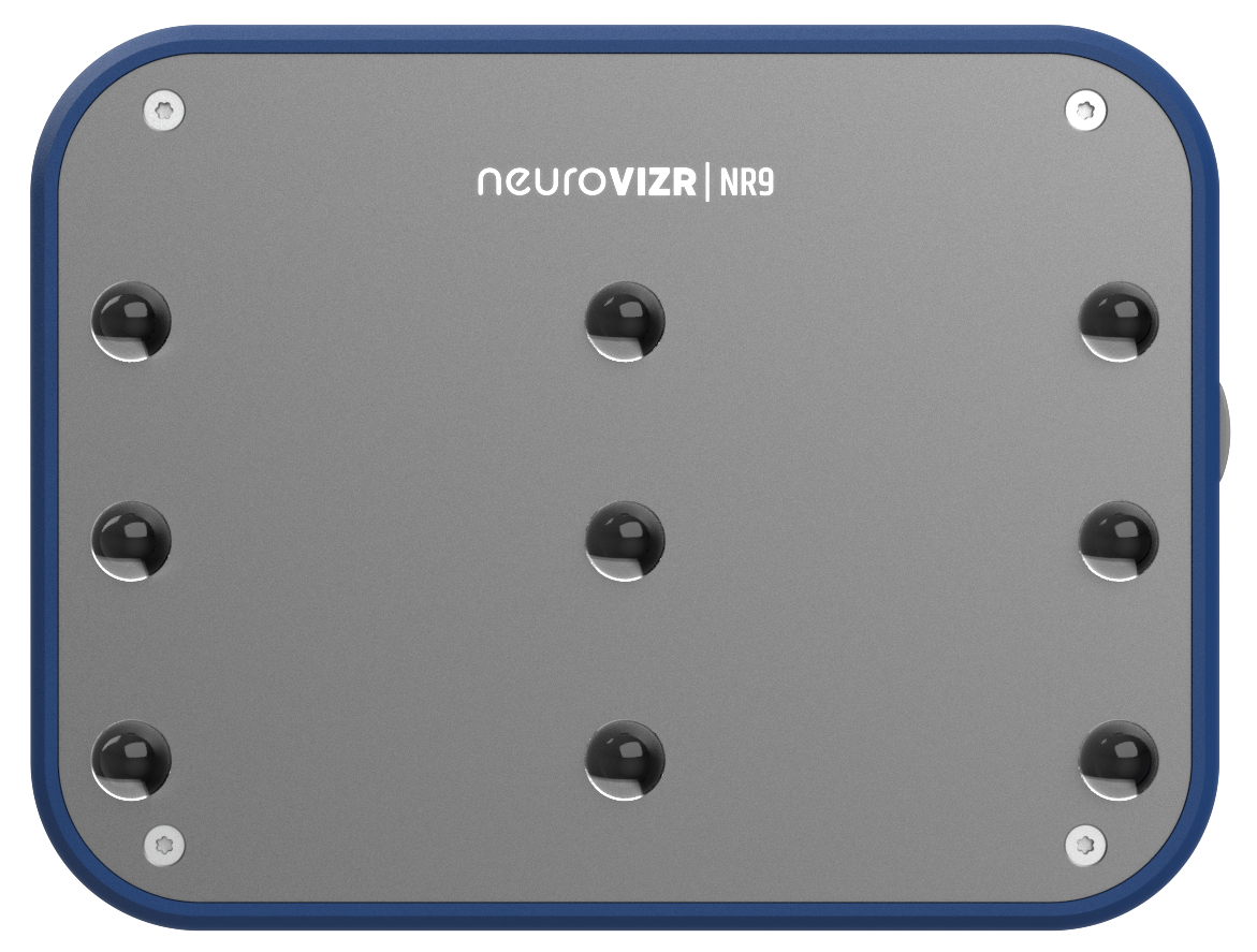 NeuroVIZR Brain Wellness & Relaxation Device (Blue)