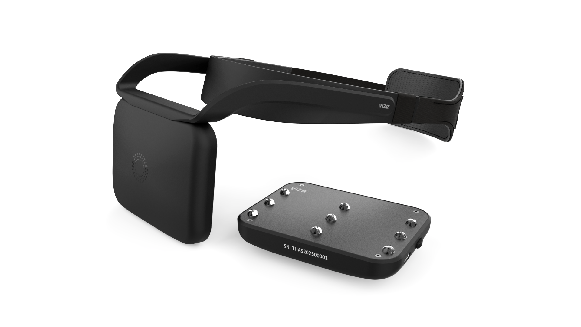 NeuroVIZR Brain Wellness & Relaxation Device (Black)